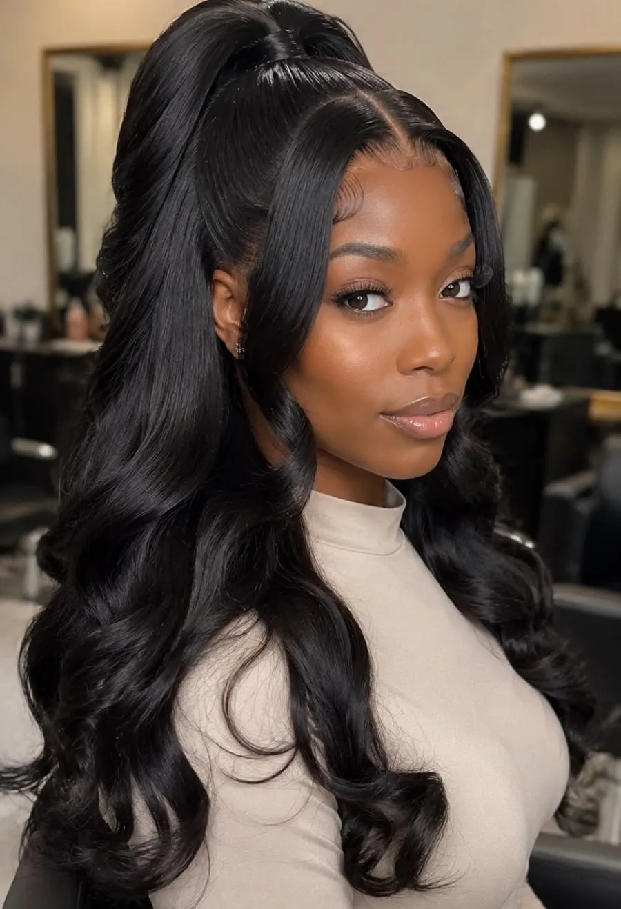 Glueless Installation (Tong & Flat Iron)