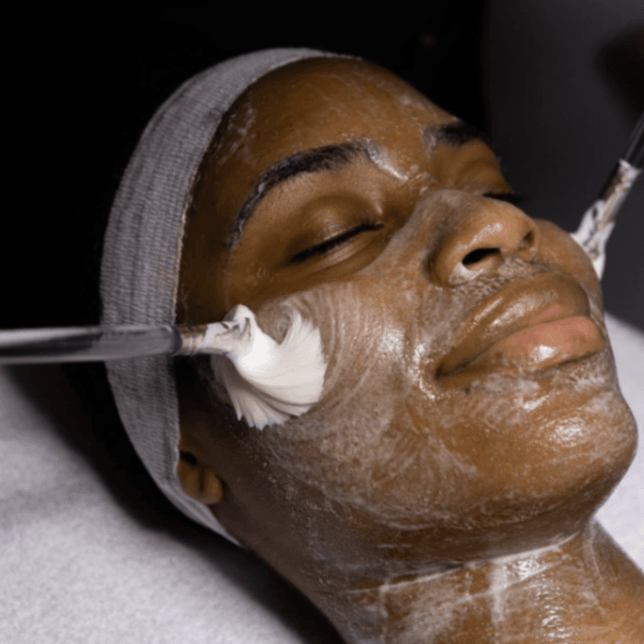 Facial with Simple Products