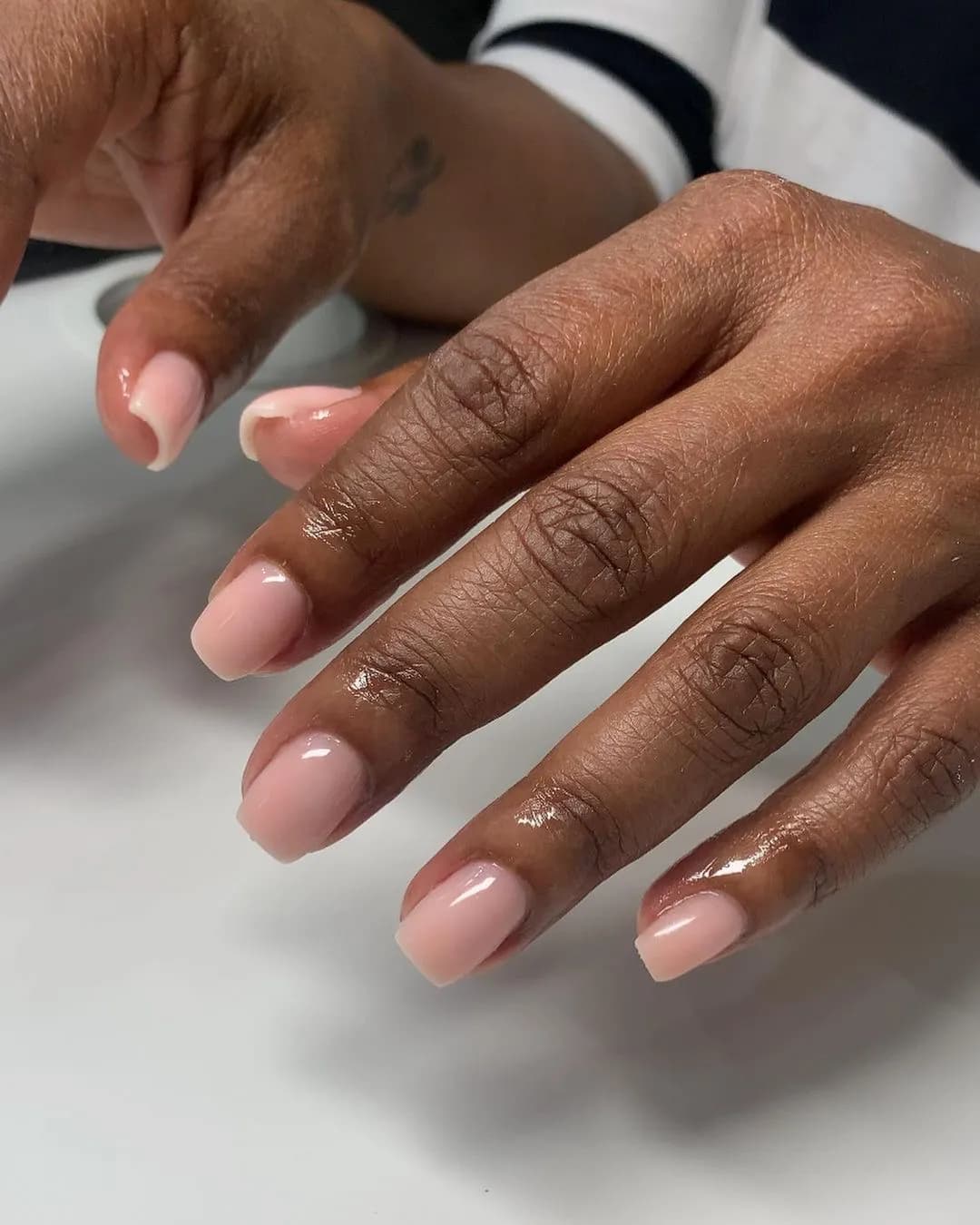 Gum Gel on Natural Nails