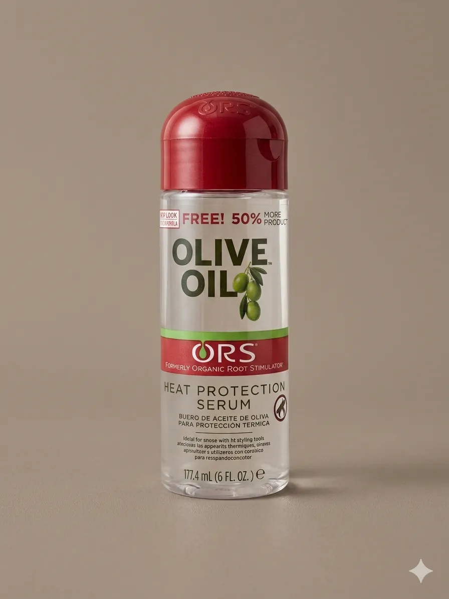 OLIVE OIL HEAT PROTECTION SERUM 177.4ml