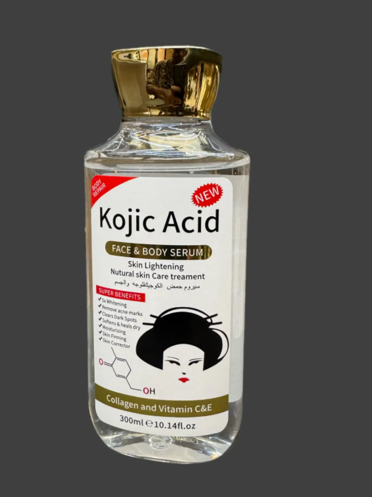 Kojic Acid Face & Body Serum 300ml